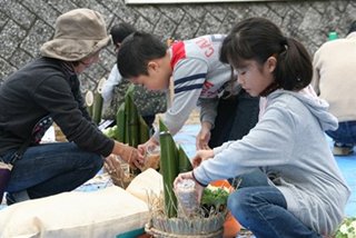 ミニ門松づくり体験