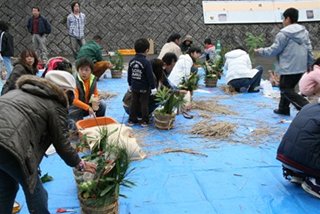 ミニ門松づくり体験2