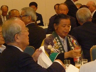 京都鹿児島県人会の50周年記念式典1