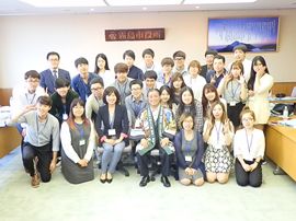 韓国大学生訪日訪問団訪問の画像