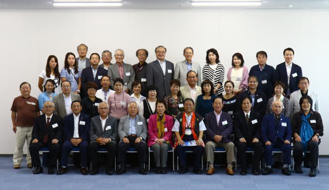 関東鹿児島県人会連合会「ふるさと交流の旅」表敬訪問