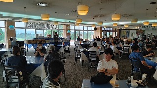 第35回県市町村職員対抗ゴルフ大会閉会式