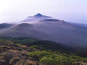 霧島の山々の画像