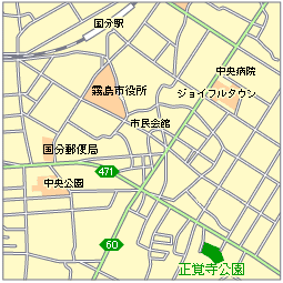 正覚寺公園地図