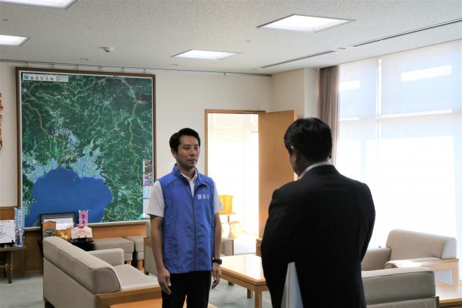 壮行式のようす