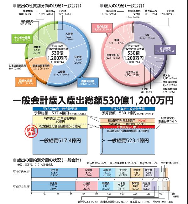 平成25年度当初予算概要