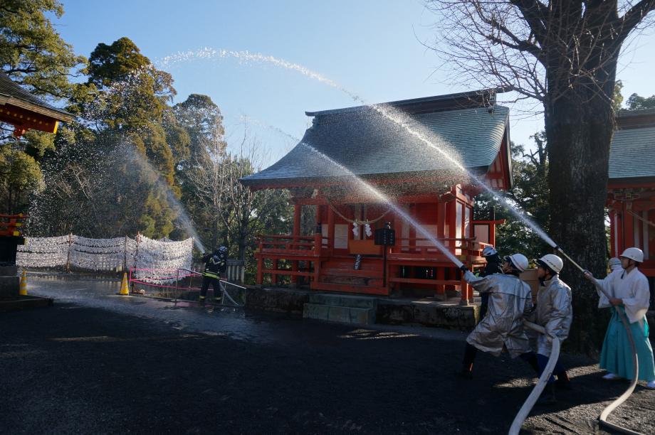鹿児島神宮昨年度の様子