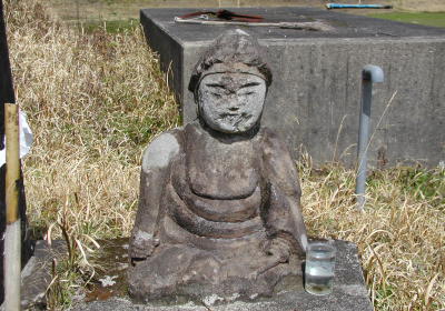 黒葛原の田の神像写真