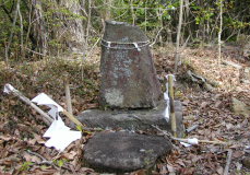 栗川の田の神写真