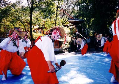 清水田の神舞写真