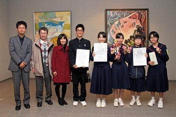 霧島中学校吹奏楽部の皆さん