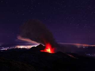 新燃岳の噴火の画像9
