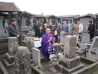 薩摩義士山元八兵衛（やまもとはちべい）命日慰霊祭