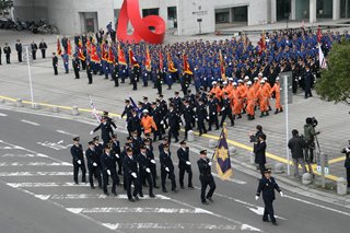 霧島市消防出初式2