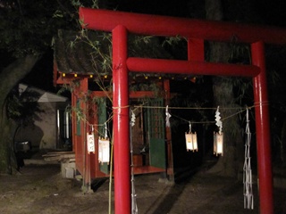 待世（まっせ）神社六月灯