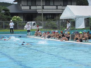 大田小学校水泳大会