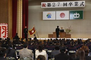 霧島中学校卒業式