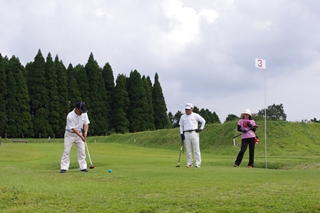 福山パークゴルフ場の記念大会