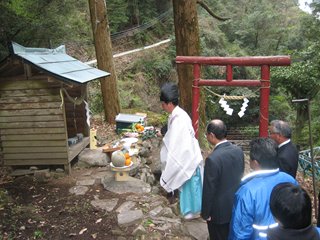 関平温泉湯の神祭り