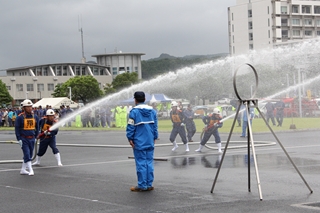 霧島市消防団消防操法大会