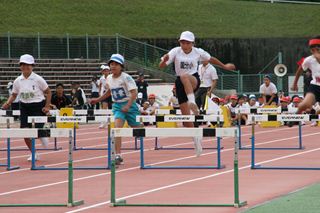 霧島市小学校陸上記録会2