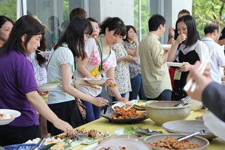 霧島国際音楽会地元の料理でおもてなし2