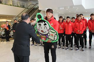 FCソウル歓迎セレモニー2