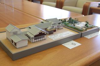 「旧田中家別邸」の模型2