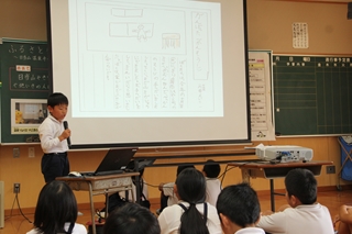 日当山小学校の3年生による成果発表5