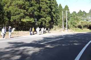 現場の視察状況