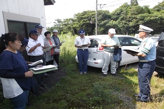 霧島警察署交通課の説明