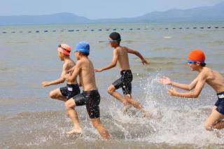 国分キャンプ海水浴場海開き3