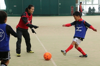 ミズノサッカー教室の様子2