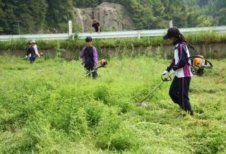 福山町佳例川地区の運動会3