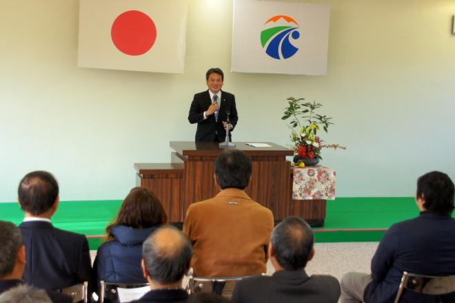 永水地区自治公民館主催の年賀式