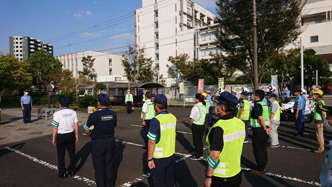 令和4年度秋の全国交通安全運動出発式