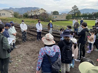 サツマイモ収穫祭