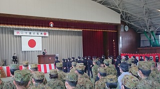 陸上自衛隊国分駐屯地二十歳の祝典01