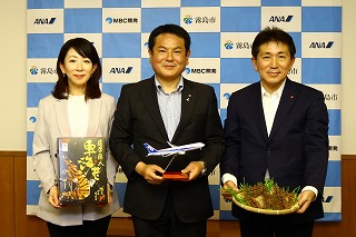 ANA国際線ファーストクラス機内食提供記者発表