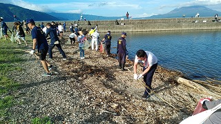 令和5年度市錦江湾クリーンアップ作戦・夏の部（福山港周辺海岸）