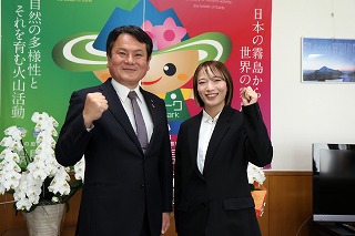 岩下選手との写真