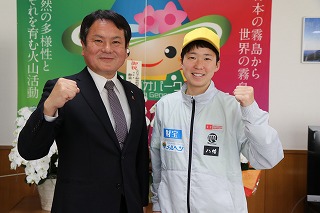 岩元さんとの写真