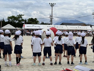 国分南小運動会写真