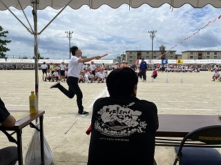 国分西小運動会写真