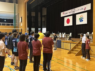 市役所対抗親睦バレー大会写真2