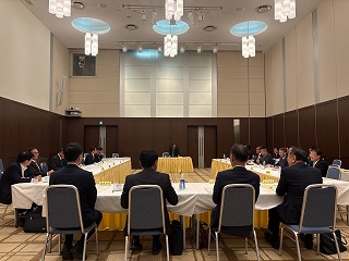 市長会定例会の様子
