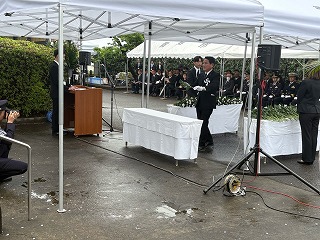 国分地区慰霊祭の様子