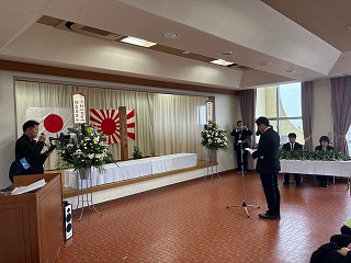 溝辺地区慰霊の集いの様子