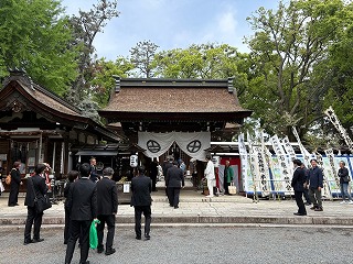 治水神社の外観