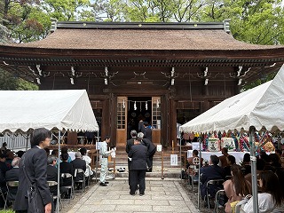 治水神社の本殿